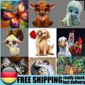 5D DIY Full Drill Diamond Painting Animal Cross Stitch Mosaic Kits Needlework