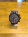 Fossil Herren Uhr Chronograph, Nate, JR1401, XL,  neue Batterie, Gliederband