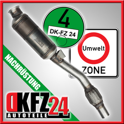 RUßPARTIKELFILTER NACHRÜSTUNG MB SPRINTER BUS PKW WOHNMOBIL 313 108 411 413 CDI