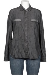 Basler Bluse Damen Oberteil Hemd Hemdbluse Gr. EU 40 Baumwolle Grau #rriq936momox fashion - Your Style, Second Hand