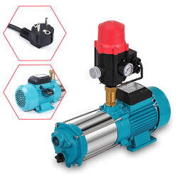 Kreiselpumpe 9,8 bar Wasserpumpe Hauswasserwerk Gartenpumpe 1300 W 4000 L/h Neu
