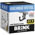Für BMW 2er Gran Tourer F46 Brink Anhängerkupplung vert. abnehmbar mit 7pol spez