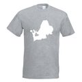 Chiemsee - Deutschland - See  T-Shirt Motiv bedruckt Funshirt Design Print