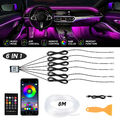8M LED Ambientebeleuchtung Auto Innenraumbeleuchtung USB APP Kit Für Mercedes
