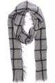 Hallhuber Schal Damen Tuch Strickschal Loop Grau #slx29ge