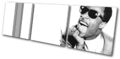 Stevie Wonder Pop abstrakt musikalisch DREI LEINWANDKUNST Bilddruck