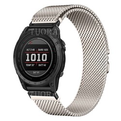 Quickfit Milanese Armband für Garmin Fenix 5 6 7 8 5X 6X 7X 3 HR EPIX Pro Gen 2