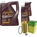 MANN-FILTER Ölfilter 7L MANNOL 5W-30 Energy Combi LL für Mercedes-Benz C-Klasse