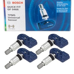 4x BOSCH Reifendrucksensor für AUDI BMW FIAT FORD MB PORSCHE PSA SEAT SKODA VW