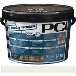 PCI Nanofug Premium Flexfugenmörtel Fliesen & Natursteine lichtgrau 5 kg