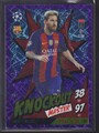 Topps Match Attax Extra 2025 Knockout Master Purple Parallel Lionel Messi Barca