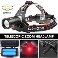 90000LM Super Hell AKKU stirnlampe USB Scheinwerfer Kopflampe LED Taschenlampe