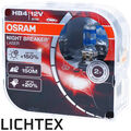 OSRAM HB4  Night Breaker LASER Next Generation 150% mehr Helligkeit  DUO BOX