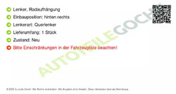 Querlenker für Mercedes CLS Shooting Brake ab 07-> Hinten Rechts Hart 487097