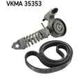 SKF Keilrippenriemensatz VKMA 35353