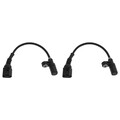 2X TEXTAR ABS-SENSOR RADDREHZAHL HINTEN passend für AUDI A3 TT SEAT LEON SKODA O