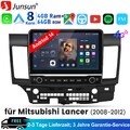 DAB+ Für Mitsubishi Lancer 2008-17 Android 14 Autoradio GPS Navi BT 4+64G FM BT 