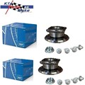 2x SKF RADLAGER MIT RADNABE VORMONTIERT HINTEN (LINKS+RECHTS) FÜR BMW 5ER (E60)