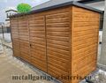 Blechgarage Lagercontainer Metallgarage Gartenbox Hobbyraum Stahlkonstruktion*