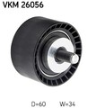 SKF VKM 26056 Umlenk-/Führungsrolle, Zahnriemen für Volvo