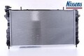 Nissens 61025 Kühler für Motorkühlung Motorkühler Autokühler Kühler 
