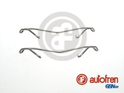 AUTOFREN SEINSA Zubehörsatz Scheibenbremsbelag D42348A für FORD FIAT CHEVROLET 2