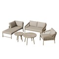 Gartenlounge-Set Gartenmöbel Set Outdoor-Sofa-Set Balkonset Gartensitzgruppe