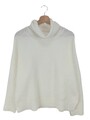RICH & ROYAL Rollkragenpullover Damen Pullover Gr. DE 36 weiß Casual-Look