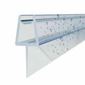 Duschkabinen-Dichtung Wasserabweiser Dichtungsprofile Typ C  5&6 8 10mm 50-120cm