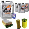 MANN Inspektionspaket LIQUI MOLY 8L 5W-30 für Porsche Cayenne 3.0 S E-Hybrid