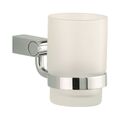 Sanwood Wand Bad Accessoires Zahnputz Becher Zahnbürsten Messing verchromt Delph
