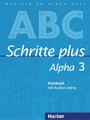 Schritte plus Alpha 3. Kursbuch mit Audios online Anja Böttinger