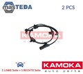 1060483 ABS SENSOR DREHZAHLFÜHLER KAMOKA 2PCS FÜR VAUXHALL ASTRA VI,ZAFIRA III