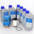 VAICO V10-0440 Hydraulikfilter + 6x 1L MEYLE Öl Automatikgetriebe für DSG DQ250