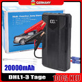 20000mAh 400A Auto KFZ Starthilfe Jump Starter Ladegerät Booster Power Bank PKW