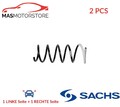 SCHRAUBENFEDER FAHRWERKSFEDER VORNE SACHS 993 470 2PCS A FÜR DACIA DUSTER