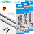 Shimano MTB Fahrrad 6/7/8/9/10/11/12 Fach Kette HG40/95/53/M8100 116/126 Glieder
