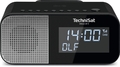 TechniSat VIOLA CR 1 - UKW/DAB+ Radiowecker mit Wireless Charging, 2 Weckzeiten