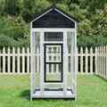 Voliere Vogelkäfig Vogelhaus Garten Käfig Vogelvoliere Massivholz Kiefer vidaXL