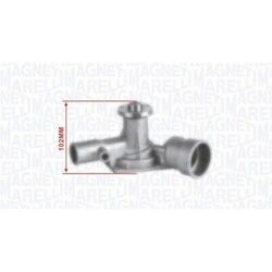 1x Wasserpumpe, Motorkühlung MAGNETI MARELLI 352316170864 passend für OPEL