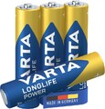 4x Varta Batterie 1,5V Alkaline AAA Micro Varta Longlife Power 4903 LR03