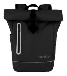 TRAVELITE Freizeitrucksack BASICS Roll-Up Rucksack Plane Schwarz