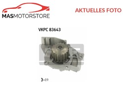 MOTOR KÜHLWASSERPUMPE WASSERPUMPE SKF VKPC 83643 A FÜR CITROËN JUMPY,C4 I