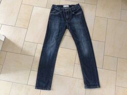 Jungen s. Oliver Gr. 158 Jeans Denim dunkelblau wenig verwaschen used Hose