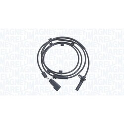 1x ORIGINAL® Magneti Marelli Sensor, Raddrehzahl Hinten, Rechts für Ford