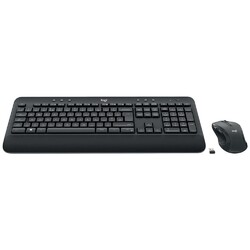 Logitech MK545 Advanced Funk Tastatur, Maus-Set Ergonomisch, Handballenauflag...