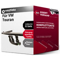 Für Touran Typ 1T1/1T2 (Westfalia) Anhängerkupplung abnehmbar + E-Satz 7pol neu