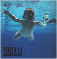 Nirvana Nevermind UPSIDE DOWN OIS + DAVID GEFFEN COMPANY LABELS DGC Vinyl LP