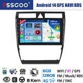6+128G Für Audi A6 S6 RS6 C5 1997-2004 Autoradio Android 14 CarPlay Navi WIFI 4G