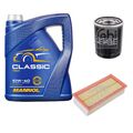 FEBI BILSTEIN Inspektionspaket 5L MANNOL Classic 10W-40 für Smart Forfour 454
